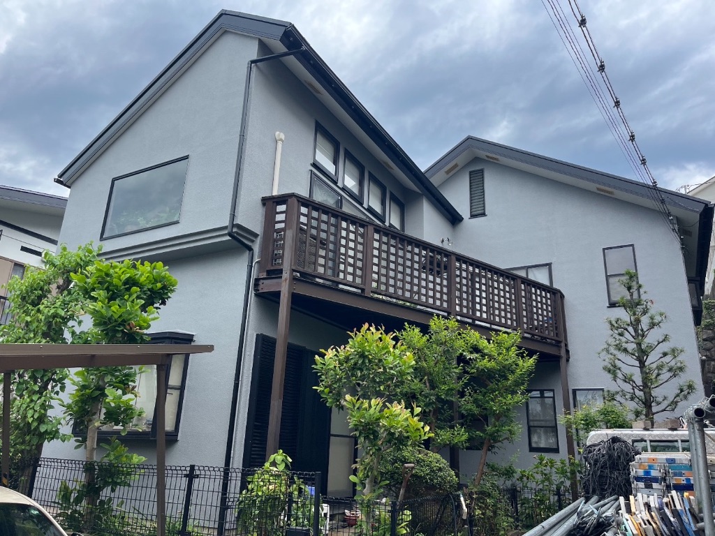 施工後：美しい仕上がり