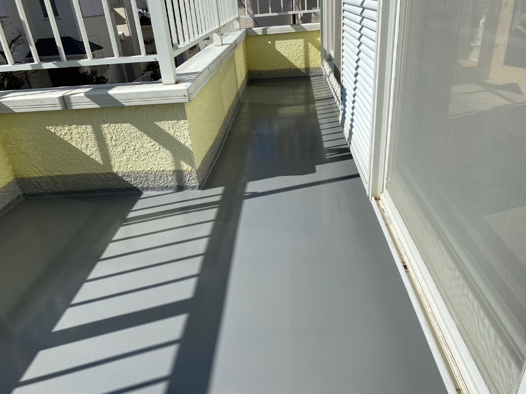 施工後：防水完了