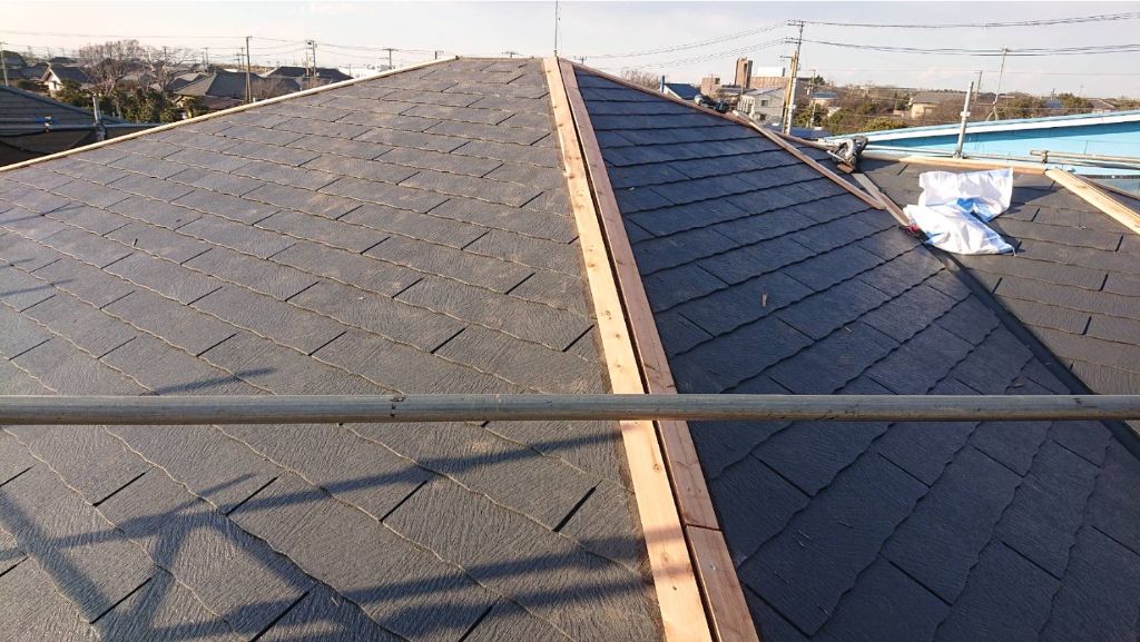 施工中：作業風景