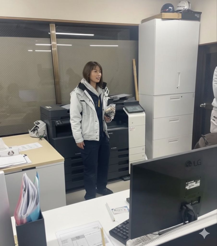 オフィスでの様子